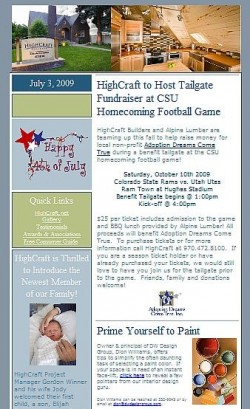 newsletter2 HighCraft Newsletter