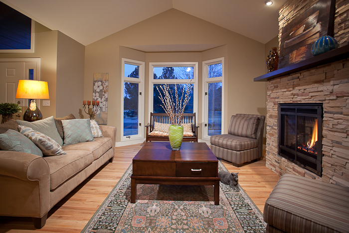 Family room remodel and interior design