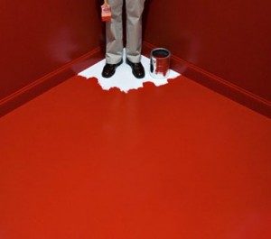 paint-into-corner-red-floor