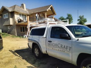 highcraft new construction remodeling contractor truck
