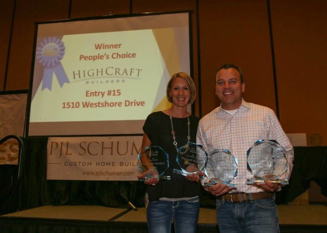 2015 NOCO HBA parade of homes peoples choice award HighCraft Builders