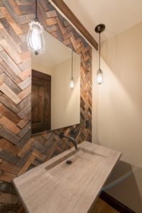 bar-wood-tile-industrial-lights