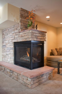 three-sided-stone-fireplace