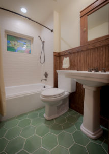 HighCraft-Builders-arts-and-crafts-full-bath-remodel-with-pedestal-sink-and-green-hex-tile-parade-of-homes-2016