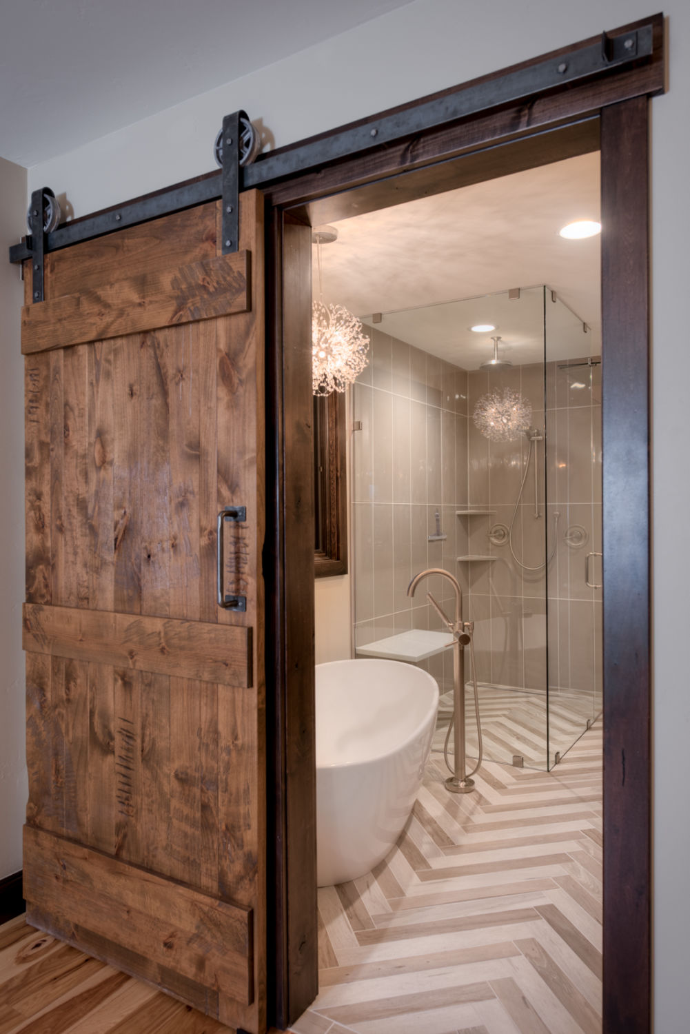 master-bathroom-remodel-barn-door-chevron-tile