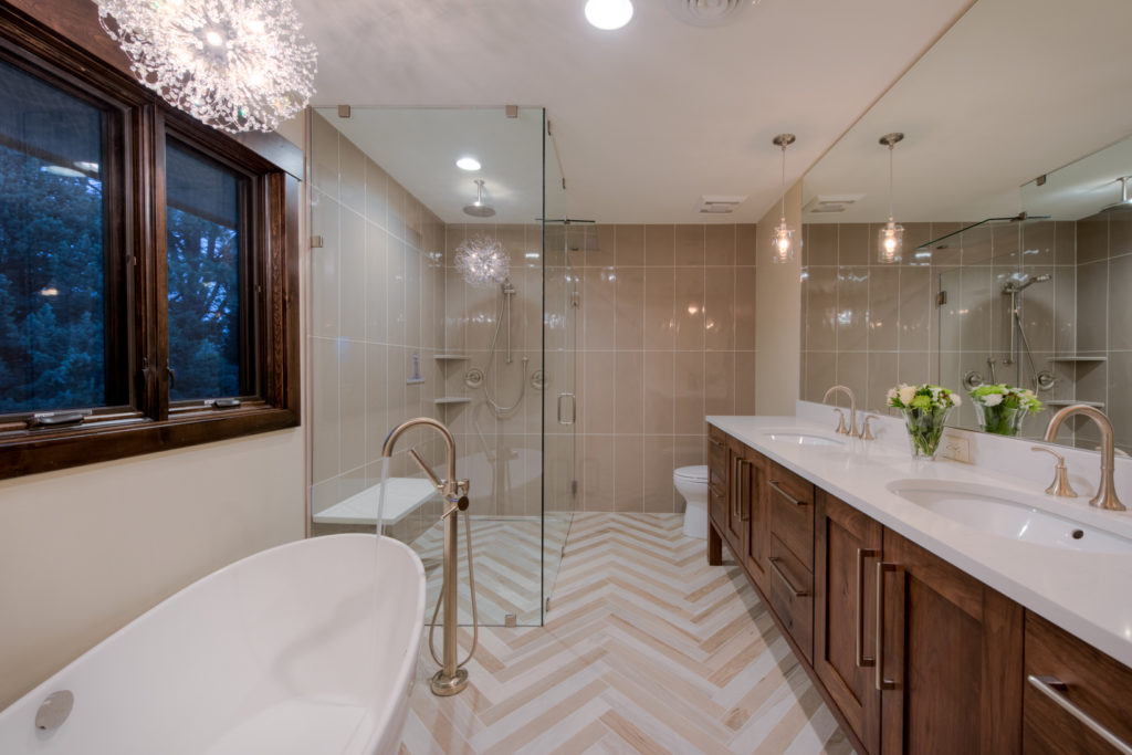Master Bathroom Remodel Will Removing Jetted Tub Hurt Resale? by HighCraft Builders