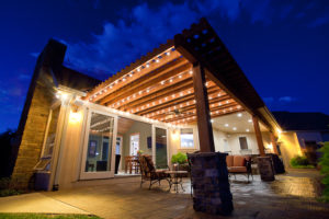 Outdoor Lighting Home Design and Build in Fort Collins