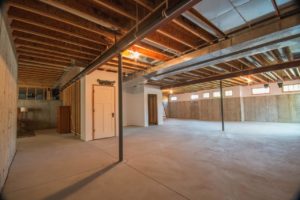 Basement floor remodeling contractor work in Fort Collins