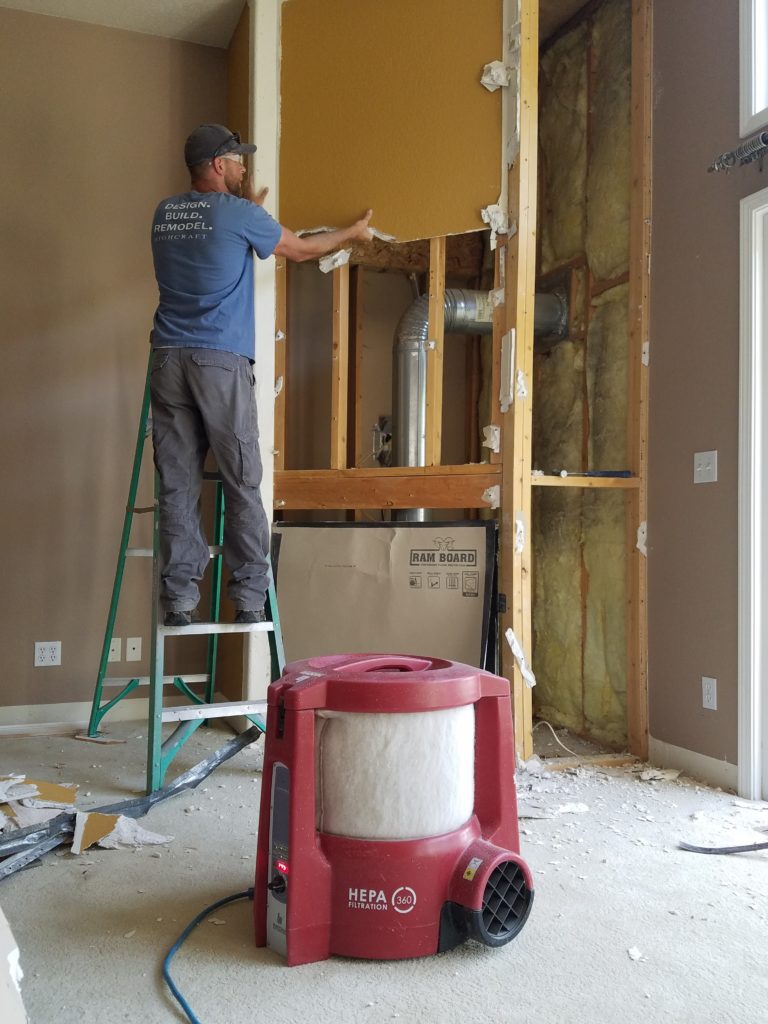 How HighCraft Controls Dust During Remodels