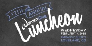 2018 WomenGive Luncheon United Way of Larimer County