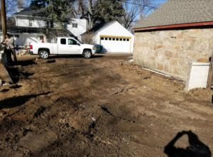 HighCraft Ritter House garage razed bare ground