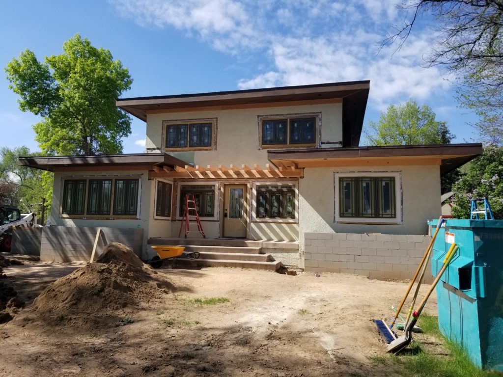 HighCraft remodel Ritter house front
