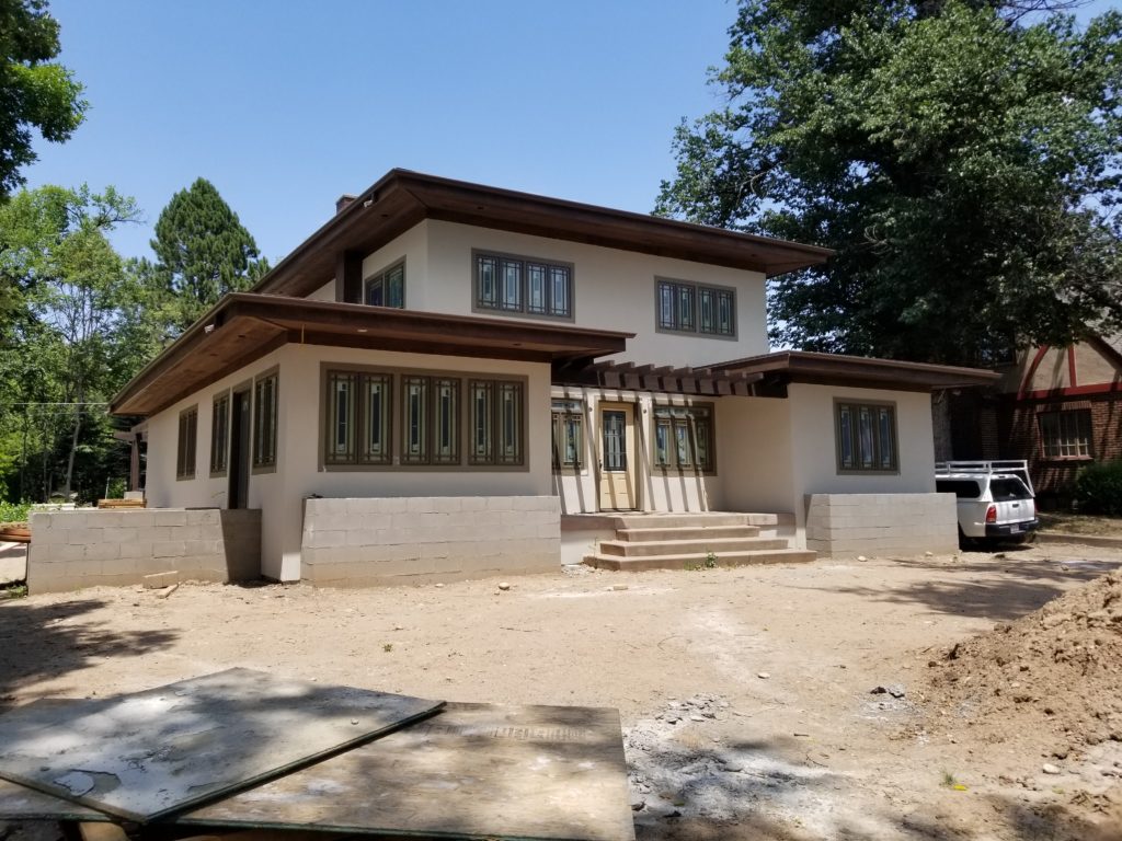 HighCraft ritter house remodel front exterior June 2018