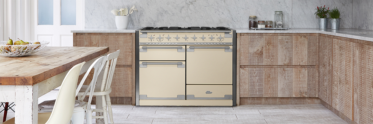 ivory Elise French style range by AGA