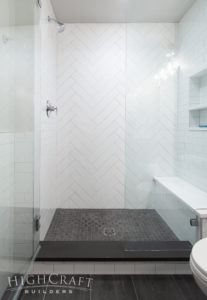 modern rustic basement bathroom remodel shower