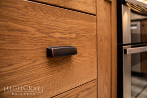 Oak-stainless-kitchen-oil-rubbed-bronze-pulls