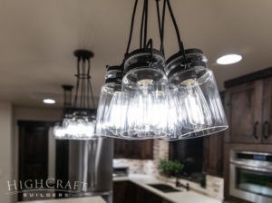 Modern-Rustic-Ranch-kitchen-mason-jar-lights