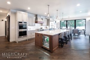 loveland custom home kitchen and dining room