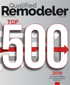 qualified remodeler top 500 magazine cover 2019 highcraft builders
