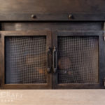 Rustic-Ranch-Addition-Whole-House-Remodel-custom-metal-fireplace