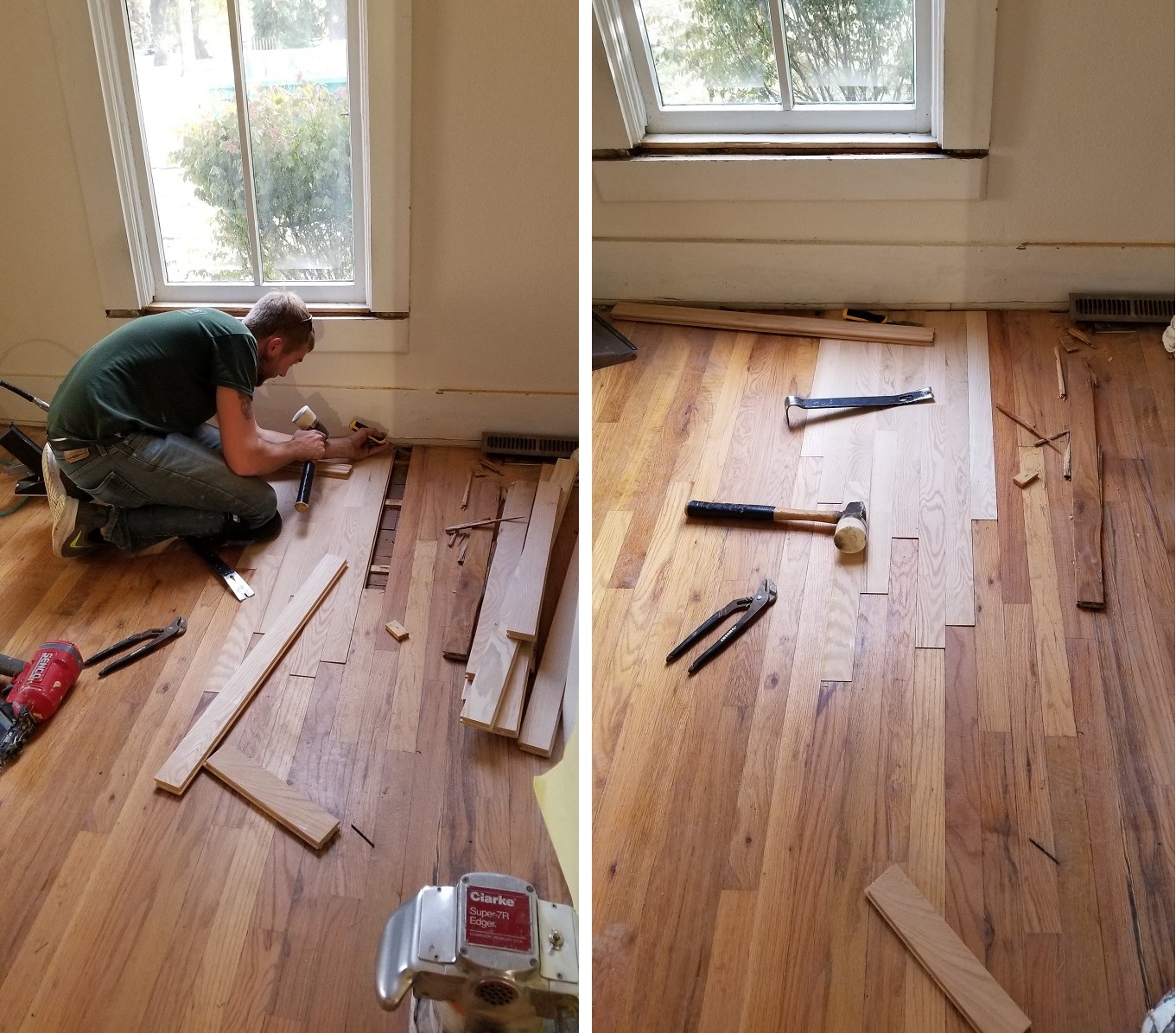 lacing_red_oak_into_flooring_local_contractor_companies