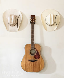 Rustic-Guest-Bunkhouse-guitar-hats