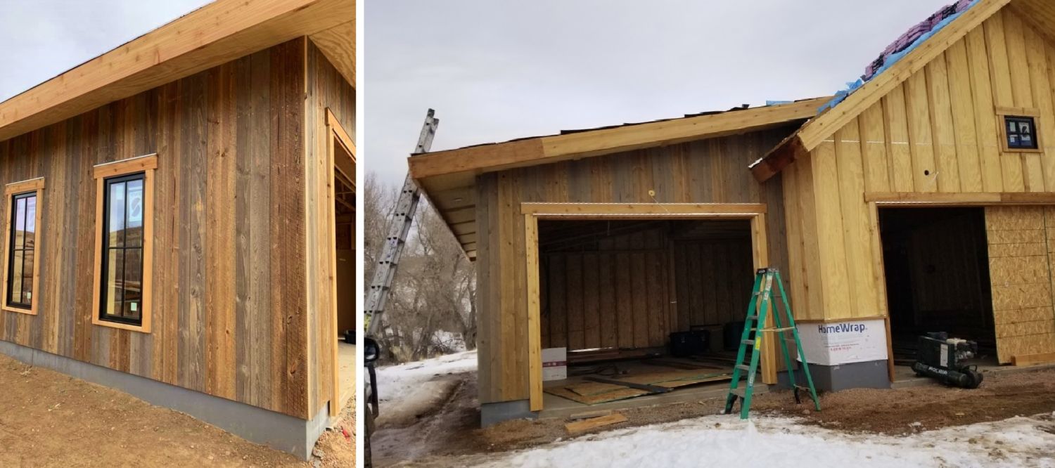 mountain home custom build garage wood siding November 2019_photo_pair