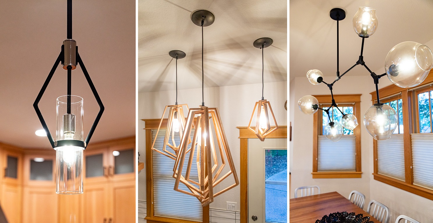 old town residential remodeling light fixtures