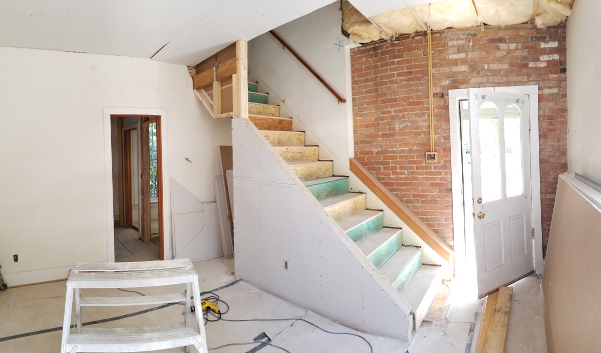 old_town_renovation_stairs_living_room_progress_local_home_remodeling_contractors