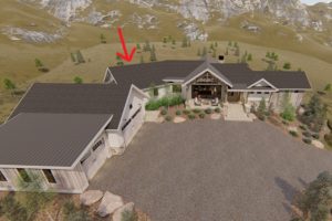 contractor_companies_near_me_architect_rendering_red_arrow_45_degree_angle_of_custom_home