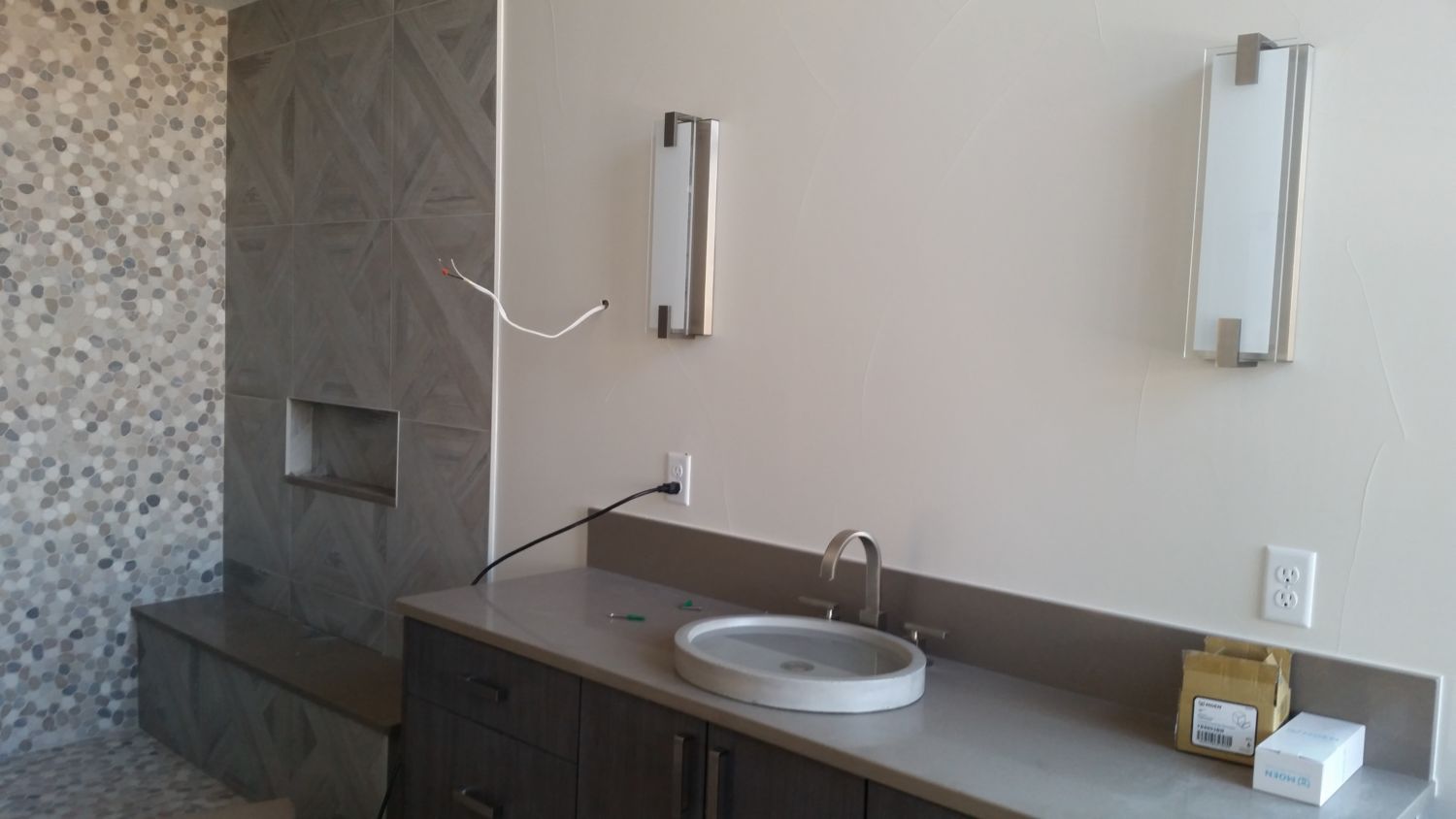 custom-home-construction-fort-collins-co-master-bathroom-progress-shower-vanity