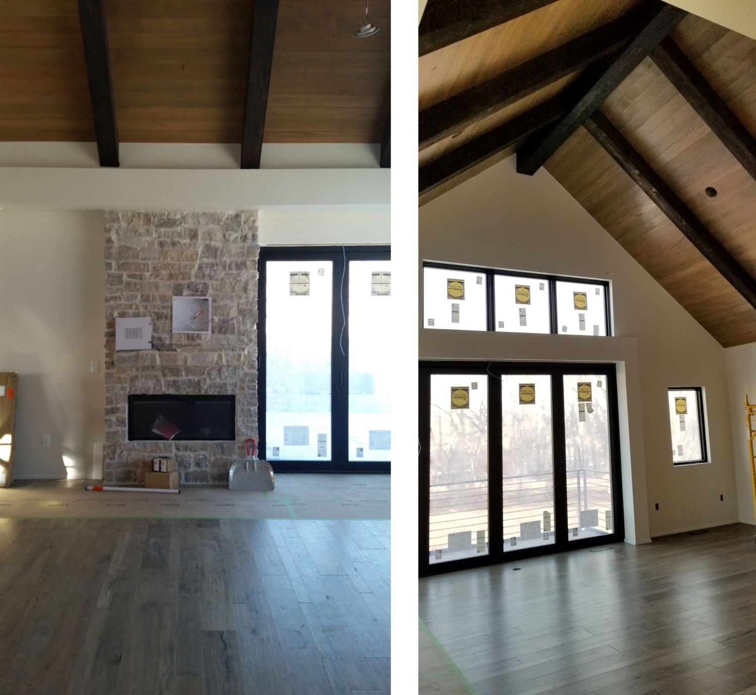 custom-home-construction-fort-collins-co-master-bedroom-fireplace-ceiling-beams