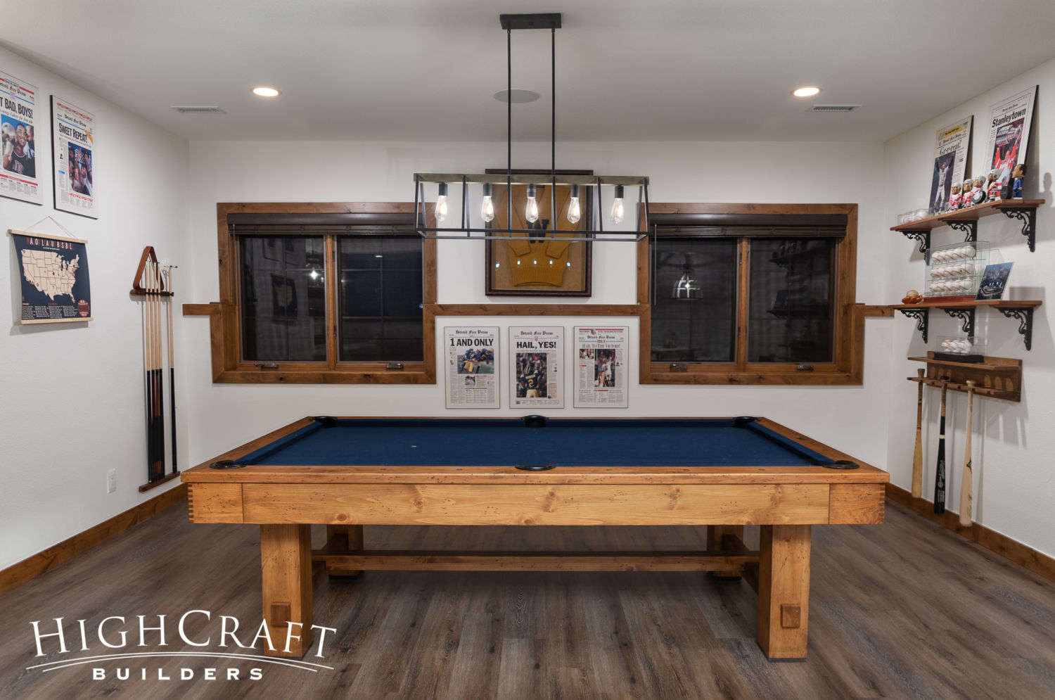 basement-remodeling-contractor-pool-table-sports-memorabilia