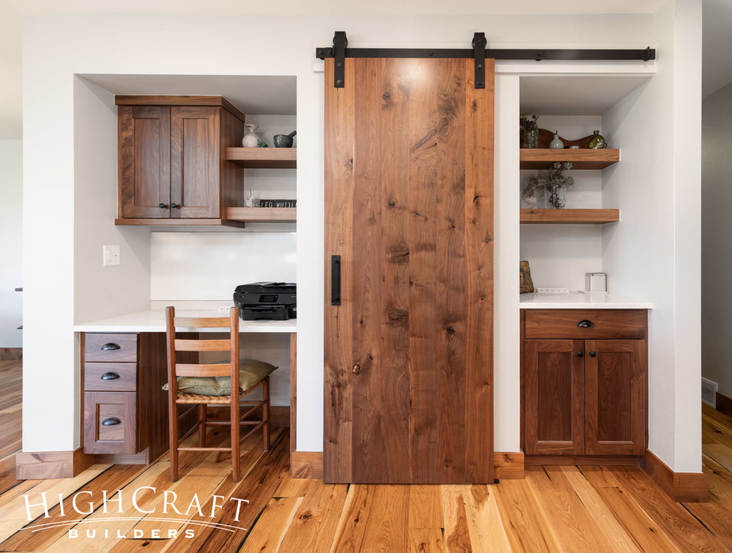 built-in-desk-pantry-barn-door-kitchen-remodel