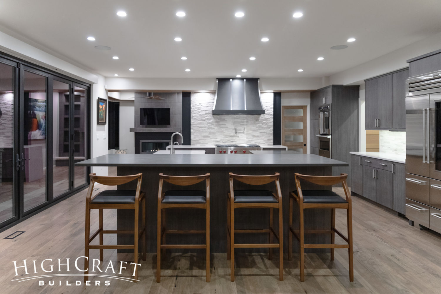Soft-Contemporary-Custom-kitchen-lighting