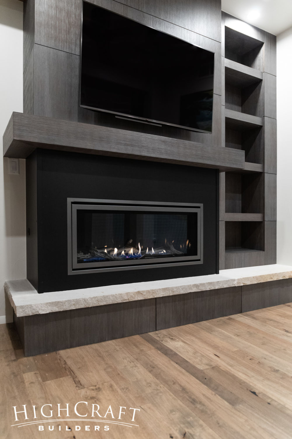 Soft-Contemporary-Custom-sitting-room-fire-black-grey