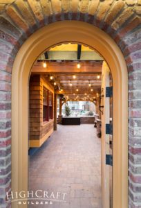 english-cottage-garage-arched-dutch-door-brick-arch