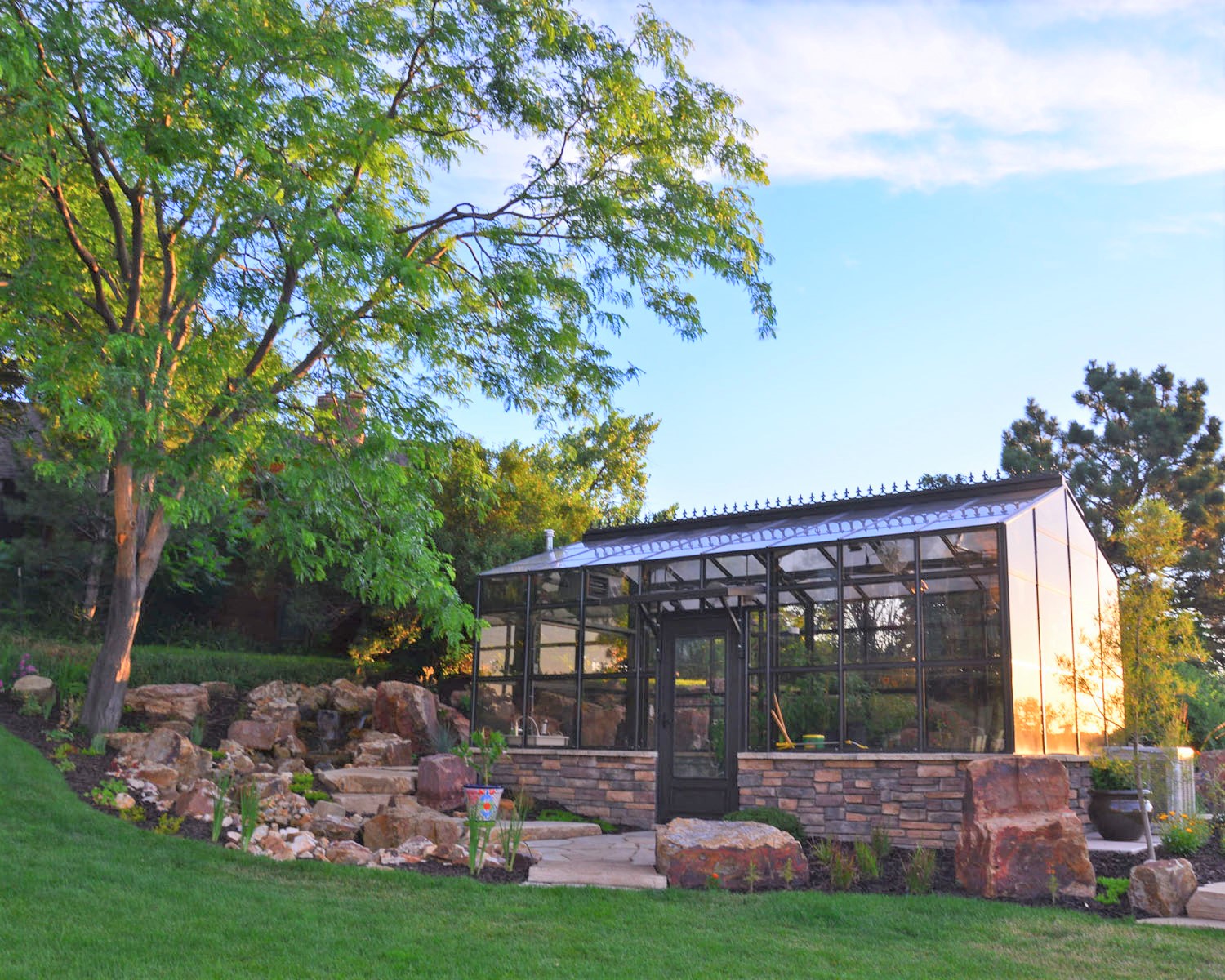 greenhouse-loveland-co-stone-foundation