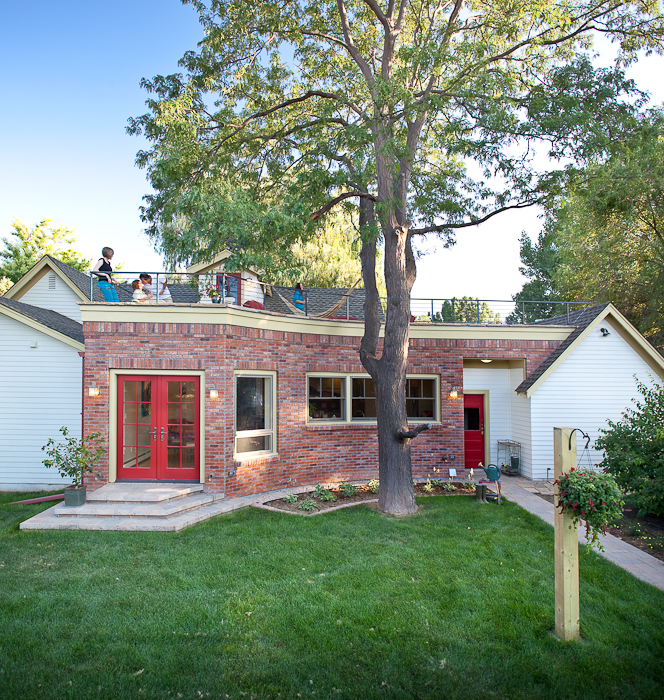residential-brick-addition-rooftop-deck-fort-collins-co