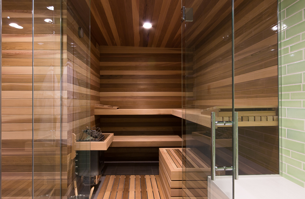 steam-shower-sauna-remodel-cedar-wood-glass-walls-green-tile