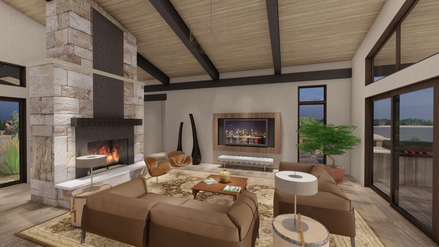 david-hueter-rendering-great-room-fireplace
