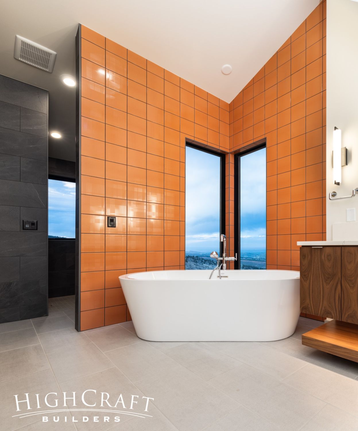 custom-home-builder-near-me-mountain-property-loveland-co-master-bathroom-orange-tile