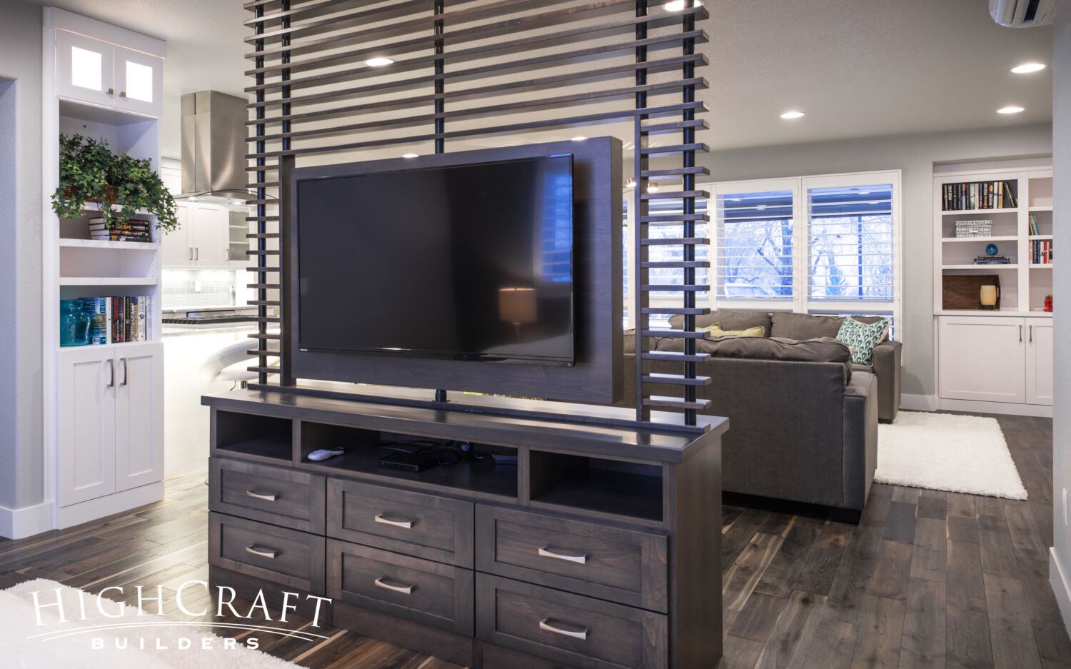 Mother-in-law-suite-custom-swivel-tv