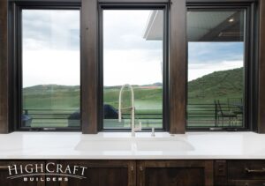 mountain-modern-custom-home-kitchen-sink-view