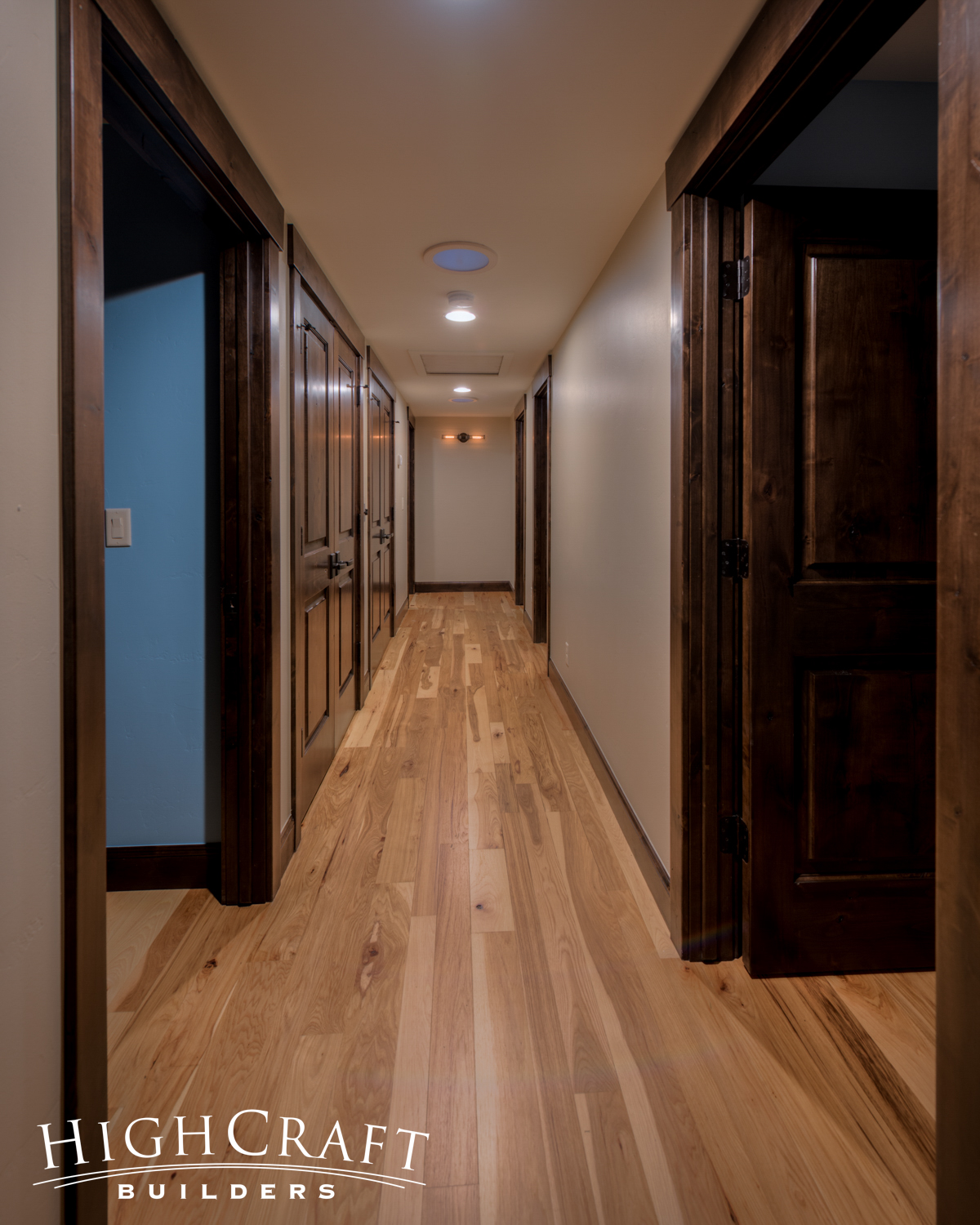 Earth-Tones-Remodel-Hickory-Floors-Hallway