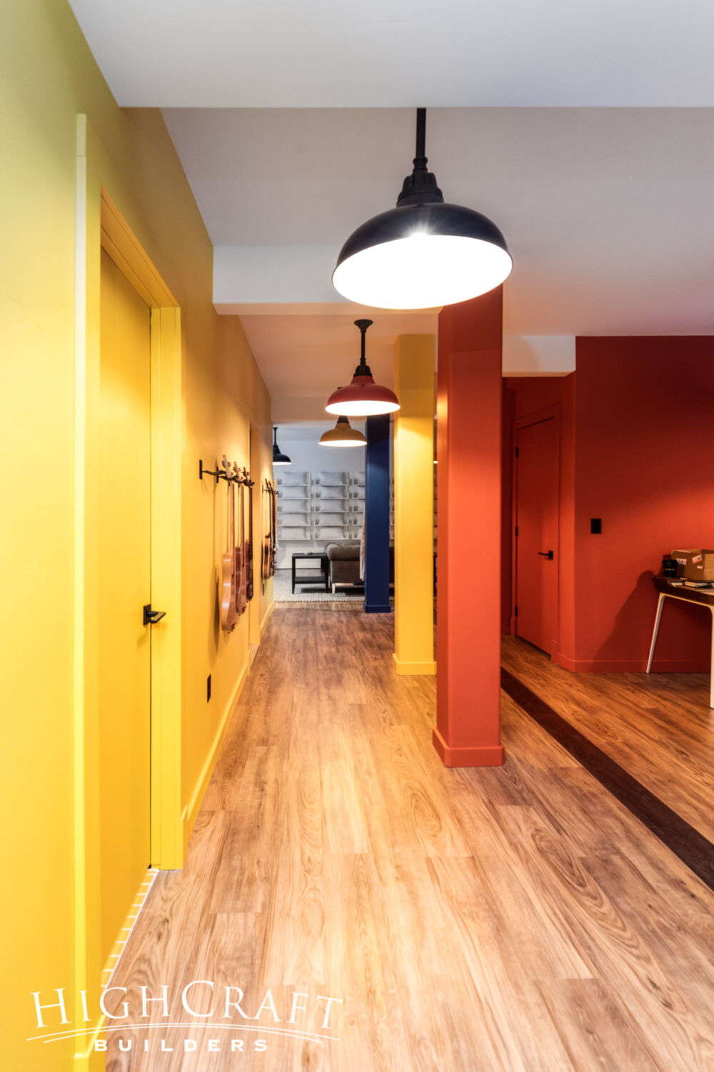 Eclectic-Remodel-in-Old-Town-Basement-with-LVT-Flooring