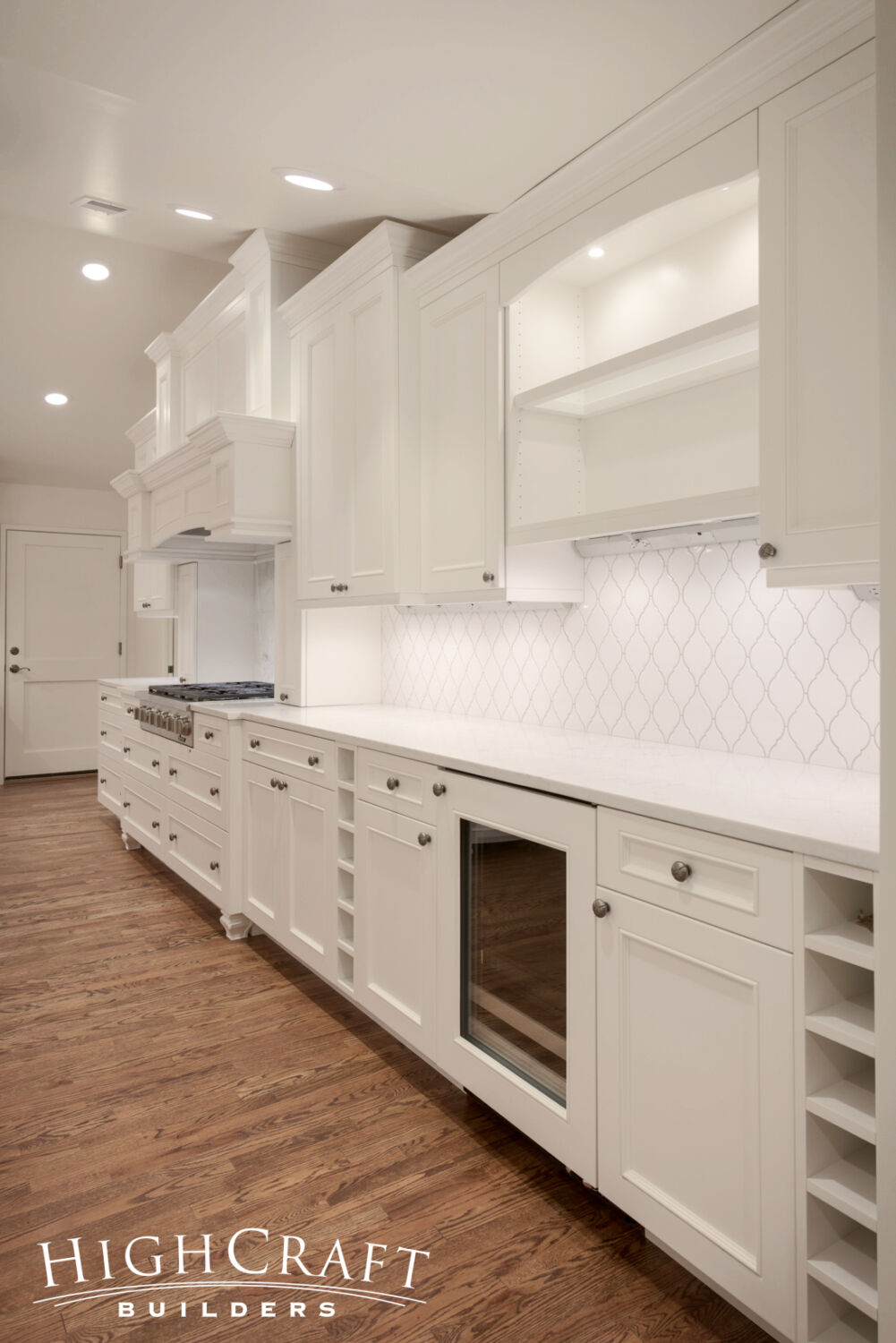 Kitchen-And-Great-Room-Addition-Custom-Transitional_White-Cabinets-Tile-Hardwood-Floor-Counters