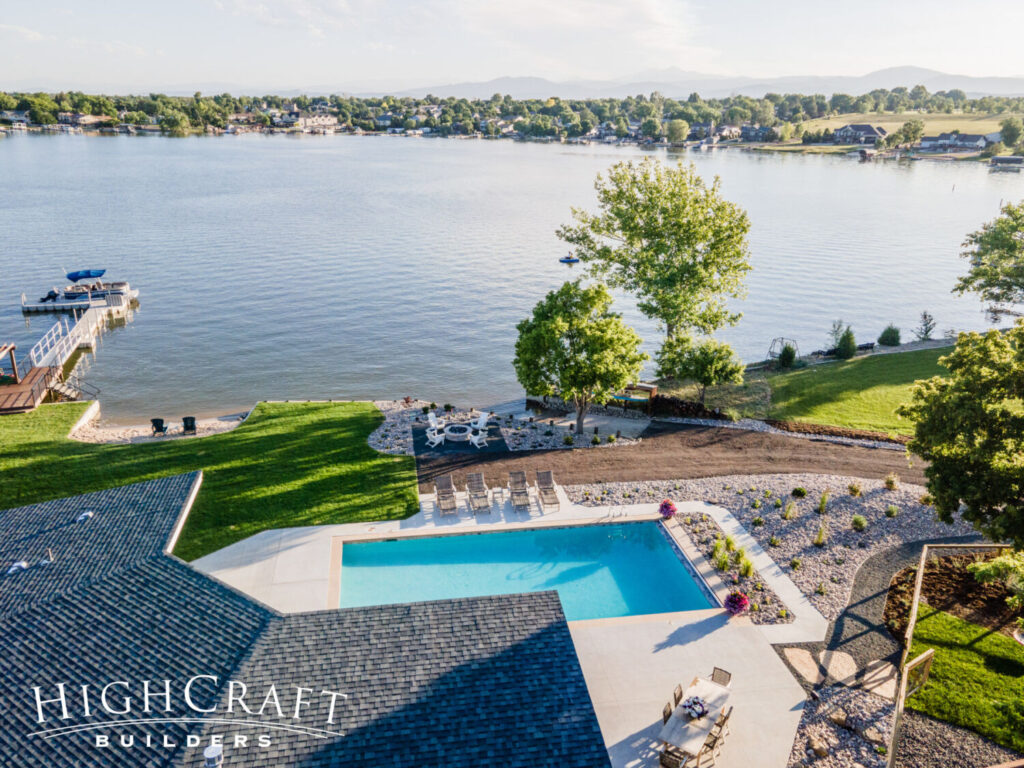 Contemporary Pool House with Indoor-Outdoor Living - HighCraft