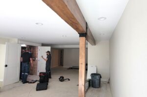 basement-remodel-wrapped-beam-cropped