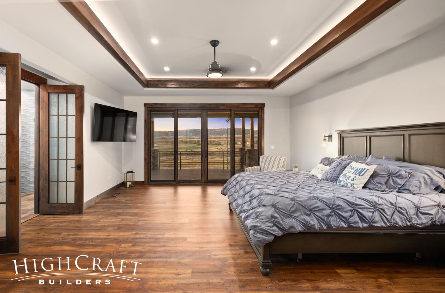 ustom-home-builder-master-bedroom-recessed-ceiling-sliding-doors